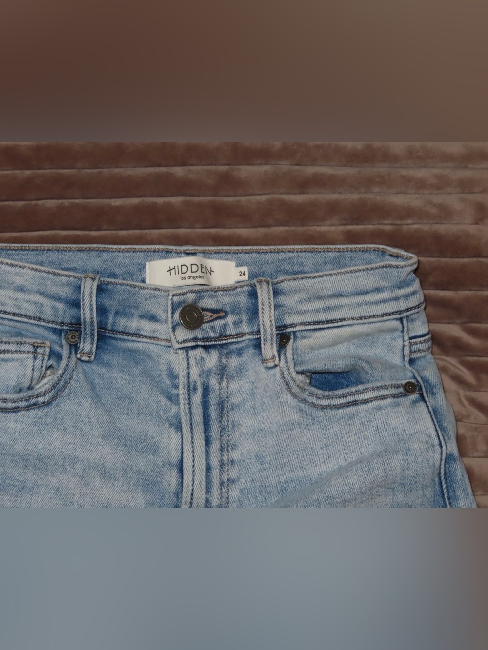 Hidden Jeans Light Blue Womenβs Logan Jeans